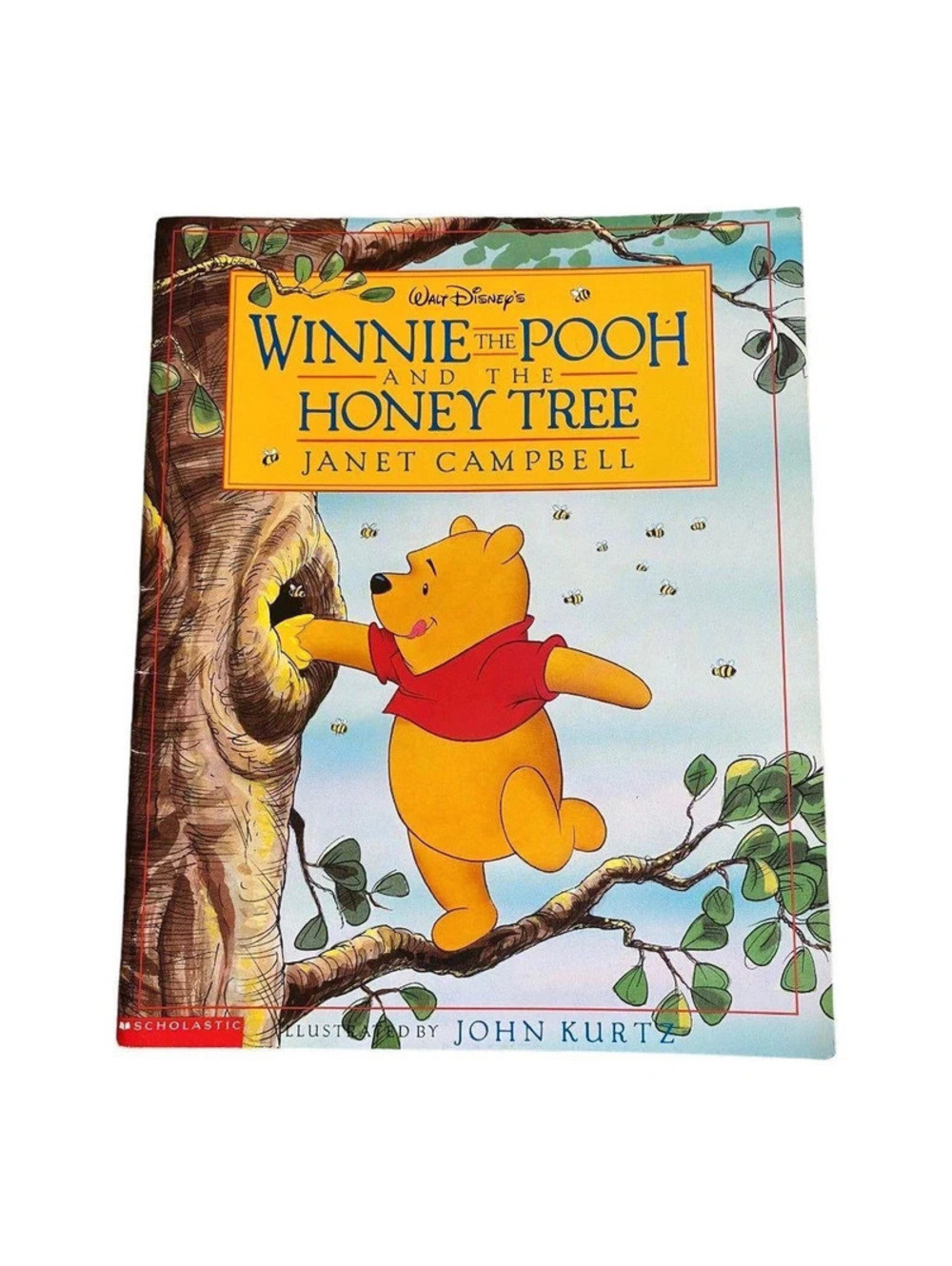 Winnie the Pooh and the Honey Tree Disney Scholastic 1997 Paperback